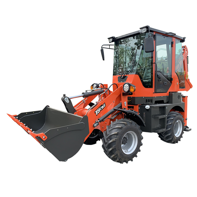 Heavy Machinery Exporter Earth-moving Machinery TBL15-10 4 Wheel Drive Small Mini Backhoe Loader