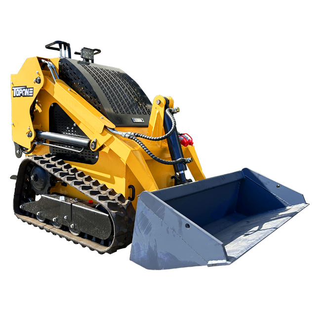 TOPONE Professional EPA Euro5 engine Hydraulic Mini Crawler Loader Mini Skid Steer Loader with nice price