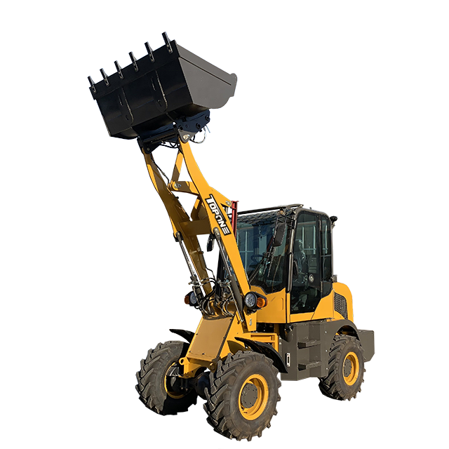 China factory price 4X4 all rough terrains mini wheel loader snow blower TL908 china mini front wheel loader