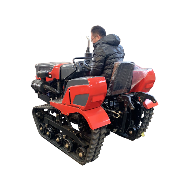 China Hot Sale 50HP Agricultural  Farm Wheeled Tractor Garden Small Crawler Tractor