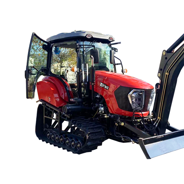 China Hot Sale 50HP Agricultural  Farm Wheeled Tractor Garden Small Crawler Tractor