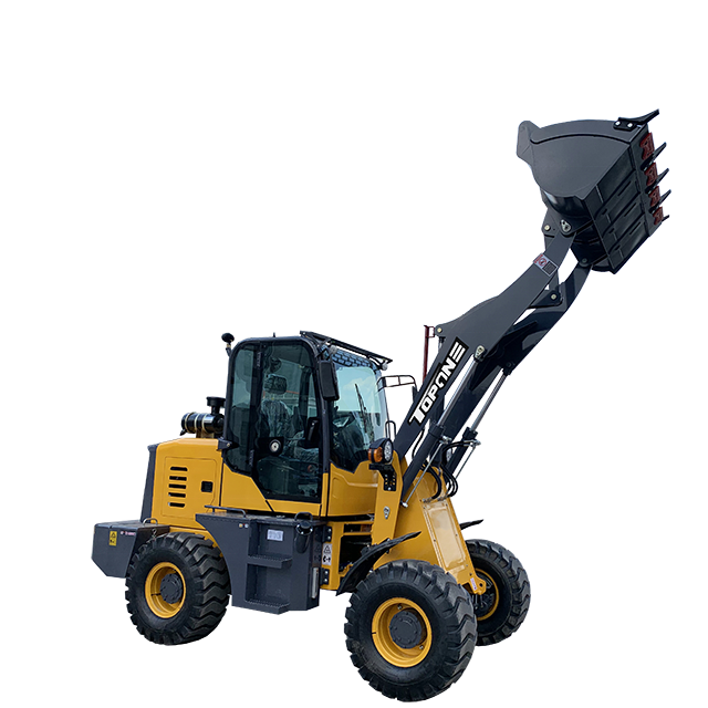 cheap price 4X4 all rough terrains mini wheel loader snow plow for sale