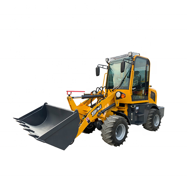 China factory price 4X4 all rough terrains mini wheel loader snow blower TL908 china mini front wheel loader