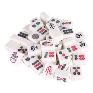 Custom High Quality Environmentally Friendly Plastic hand rub melamine Mahjong Malaysia