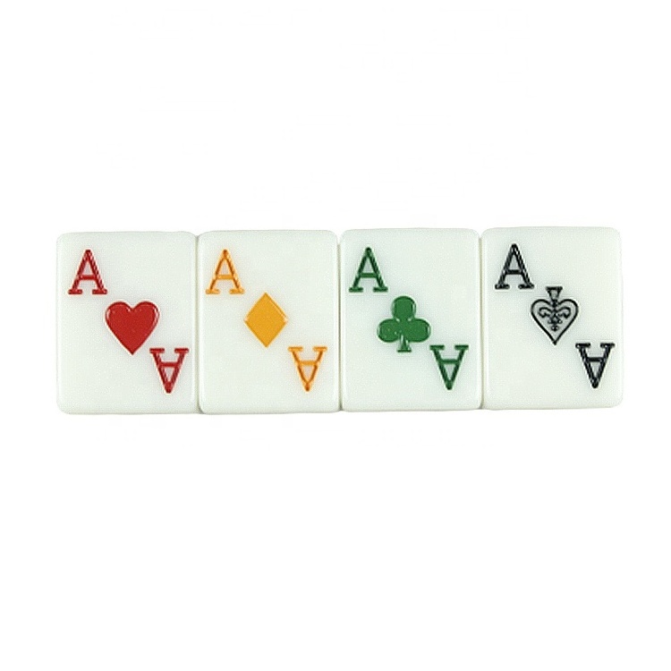 Hot Sell Family Table Board Game Melamine Poker Mahjong set