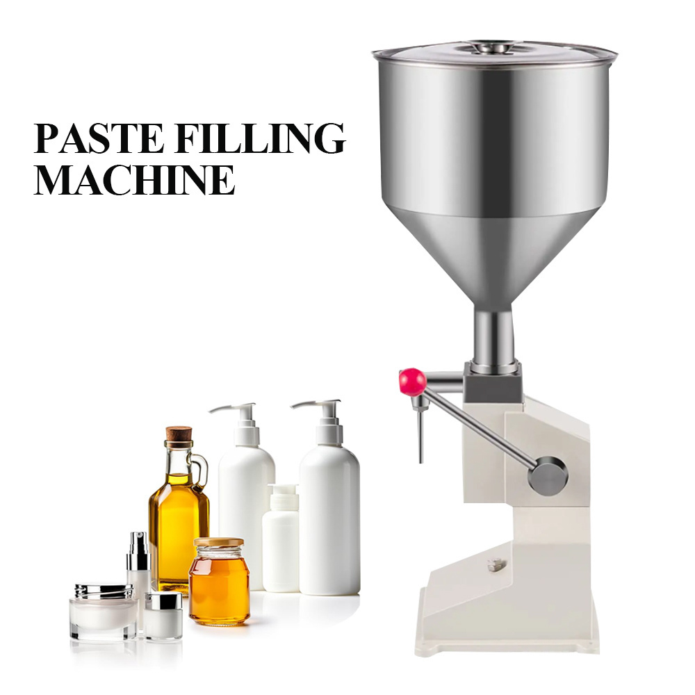 A03 Manual Jam Cream Paste Juice Bottle Filling Machine Toothpaste Lotion Honey Oil Liquid Filling Machine Machinery