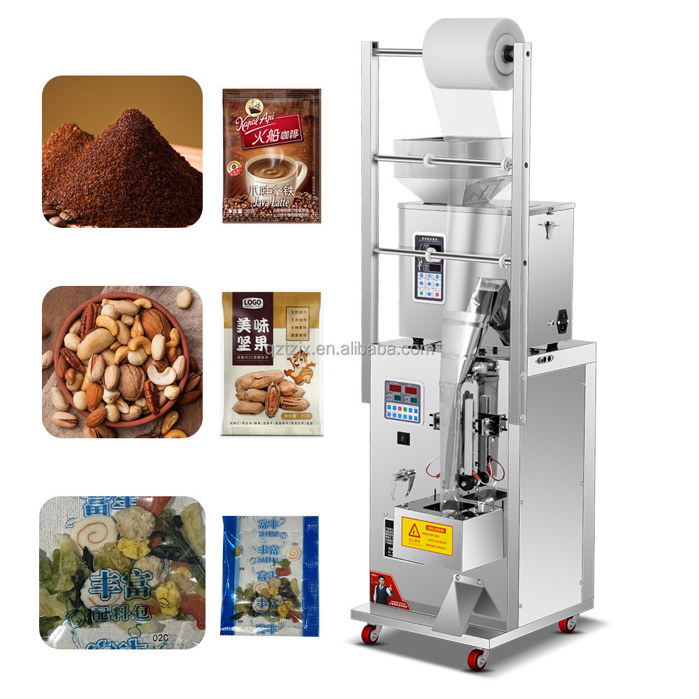 Rice Plastic particle Packaging Machine Bead Auto Rice Husk Desiccant Granules Packing Machine For Sachet For Table Salt