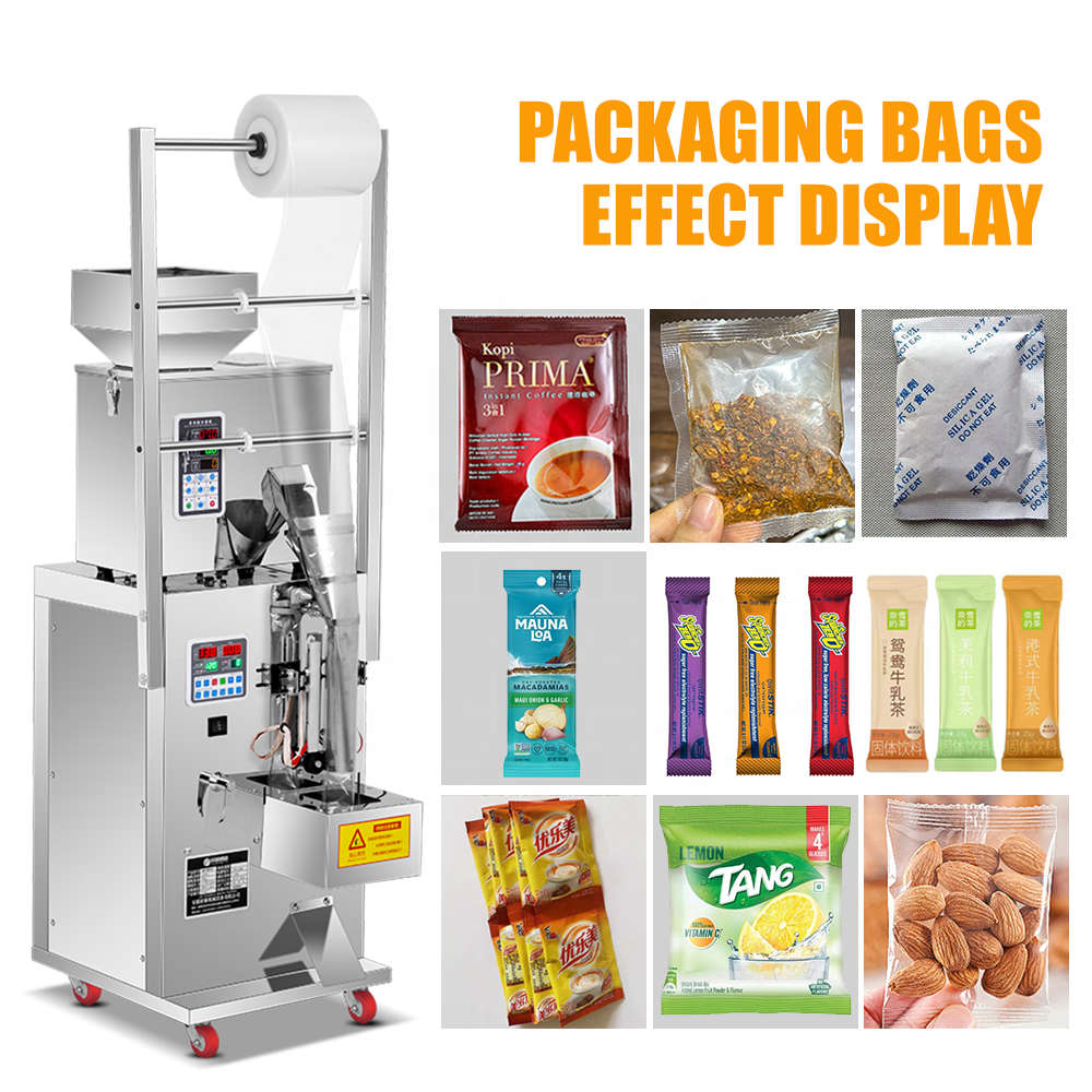 Automatic Rice  Sugar Powder Coffee Tea Bag Packing Machine Packaging Small Sachet Spice Multi-function Packaging Machines