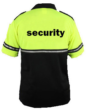 High Visibility Polo Shirt Yellow Black Safety Security Polo Shirts Reflective Stripes Hi Vis Construction Clothing Summer