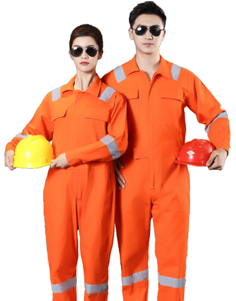 Cotton Flame Retardant Workwear Fire Retardant Coverall Protective Clothing for Mining