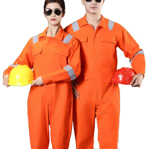 Cotton Flame Retardant Workwear Fire Retardant Coverall Protective Clothing for Mining