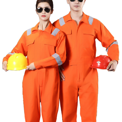 Cotton Flame Retardant Workwear Fire Retardant Coverall Protective Clothing for Mining