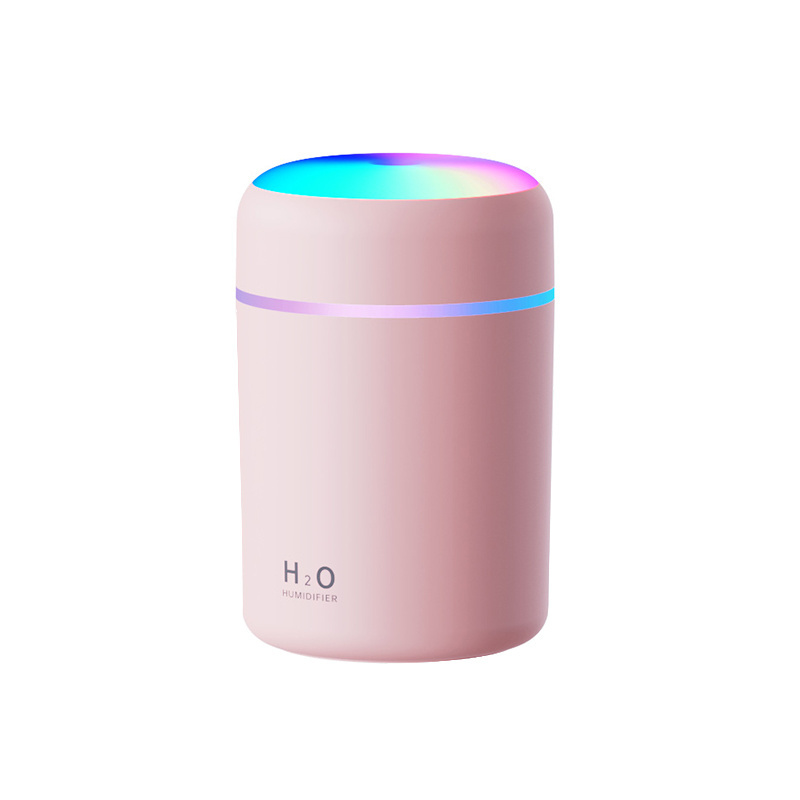 Portable 300ml ultrasonic humidifier, car hotel office use mini cool mist air humidifier