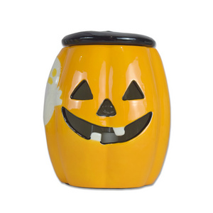 Pumpkin aroma wax melt warmer indoor aromatherapy candle warmer ceramic scented oil burner