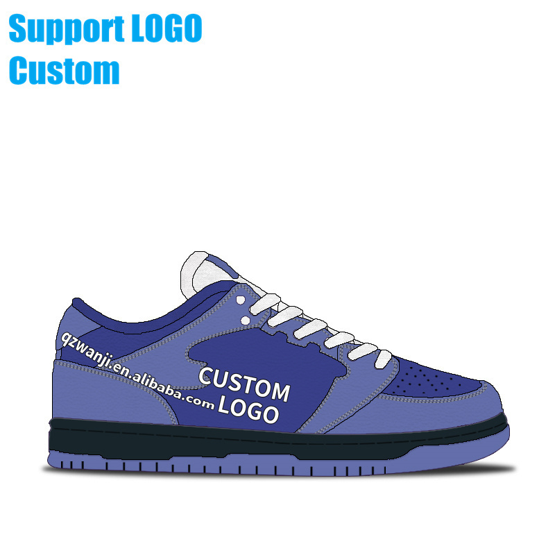 Wholesale Custom Sneakers Shoes Logo Fashion High Quality Brand Men Sport Shoes Men Running Shoes custom designer  logo sneakers