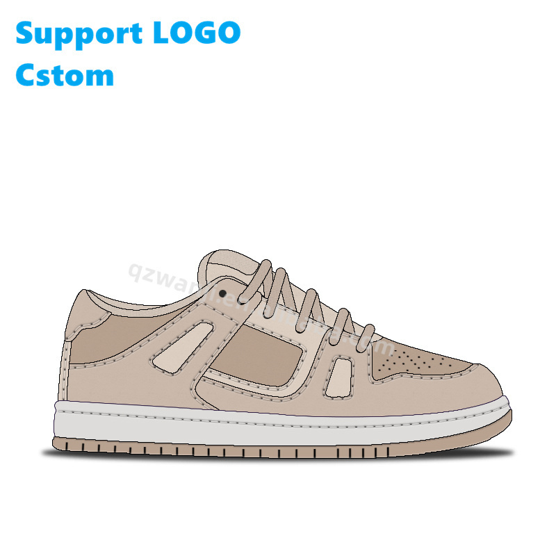 Hot designer custom classic leather breathable basketball shoes comfortable sneakers custom shoes manufacturers with my logo