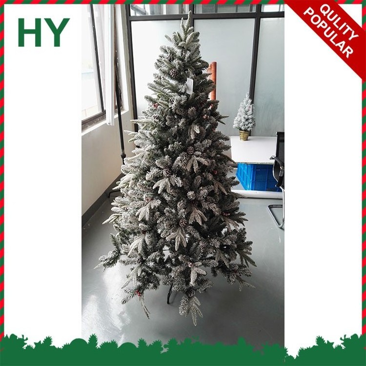 2024 Wholesale Europe Popular Snow Flocked Artificial Christmas Tree For Party Decoration