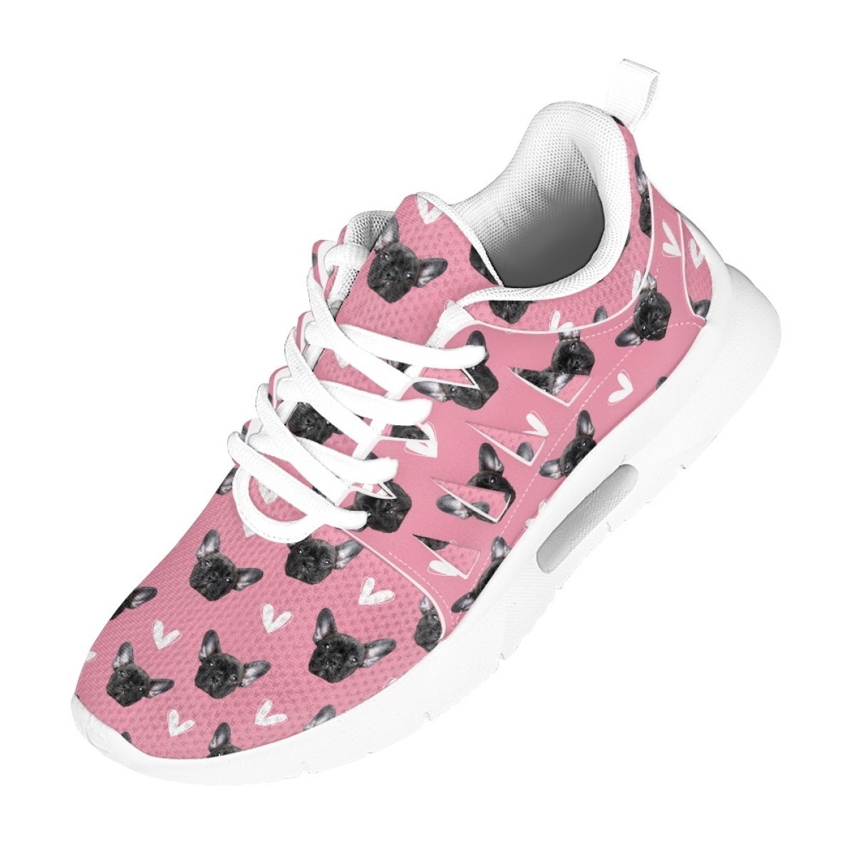 Print on Demand Custom Women Air Cushion Breathable Pet Cats Dogs Sneakers Running Sneaker Casual Comfortable Walking Shoes