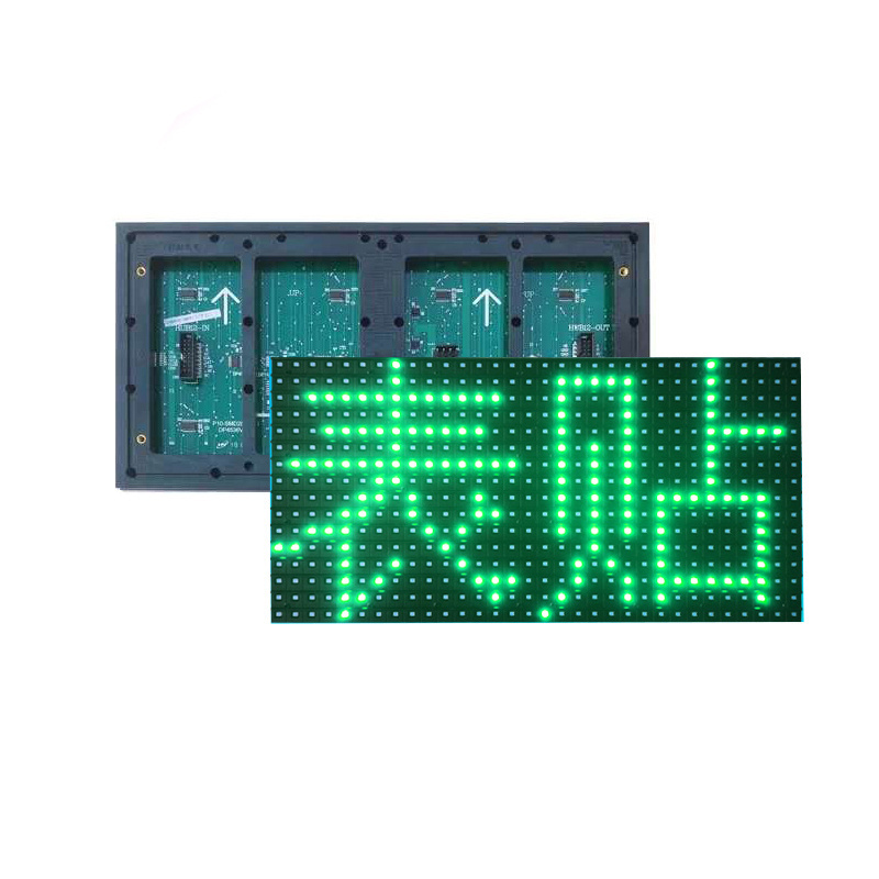 10mm Pixel Pitch Led Advertising Digital Display Board Waterproof P10 Outdoor Advertising Red P10 Led Module For Beauty Salon