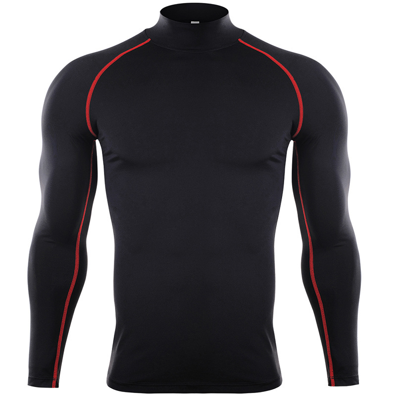 Long Sleeve Rash Guard Mens Compression Shirts Custom Quick Dry Men Gym Shirt Bjj Mma Rash Guard Shirt