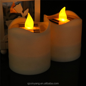 Solar Candle Outdoors Waterproof LED Candle Solar Power Mini Tealight Candles