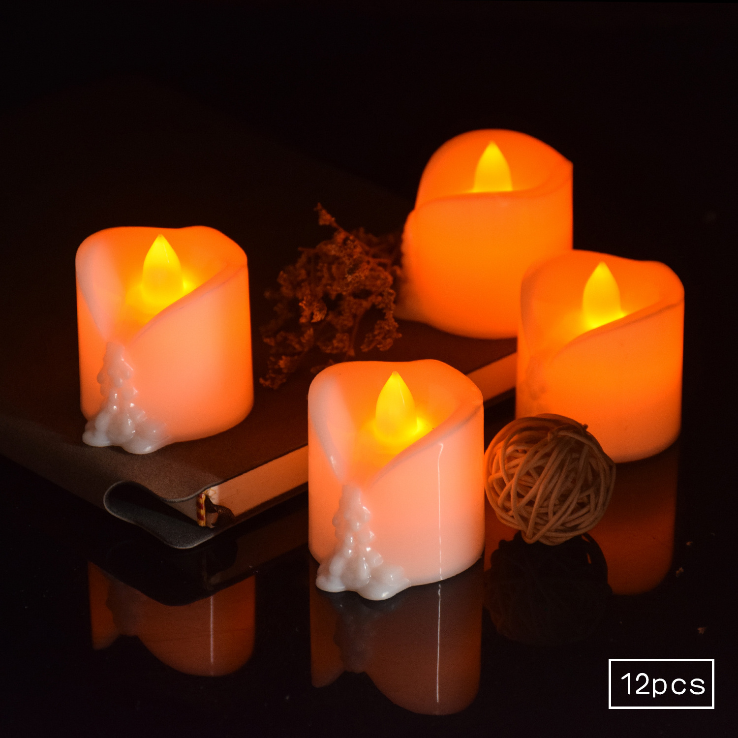 Flameless Tealight Candles Color Changing Flickering Tea Lights With Remote Battery Operated Tea Lights Wedding  Birthday Decor