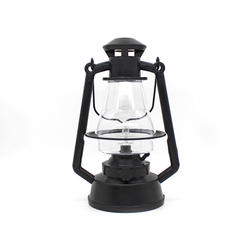 Newest OEM Battery Operated  LED Flickering Portable Lantern Camping Oil Lantern For Outdoor Activity Home Decoration