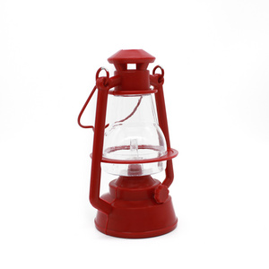 Home Decor Indoor Outdoor Supplies Red Simulation Flame Oil Lamp Metal Hanging Lantern Vintage Led Light Cordless Table Lamp 50