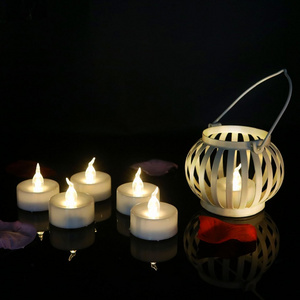 LED Tea lights Battery-Operated flameless Candles Lights For Wedding Birthday Party-Warm White