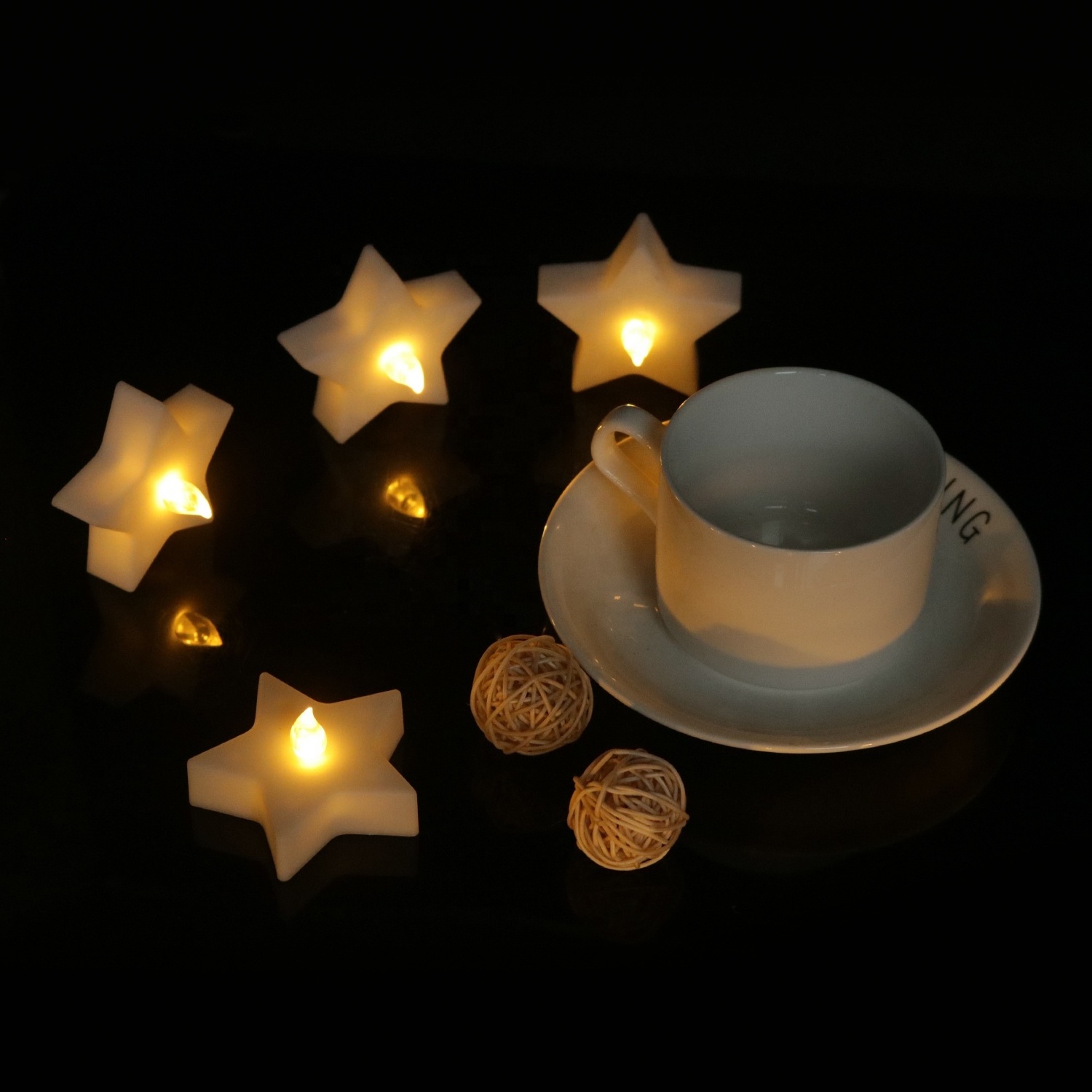 Christmas Little Star LED Candle Creative Birthday Xmas Decoration Electronic Candle