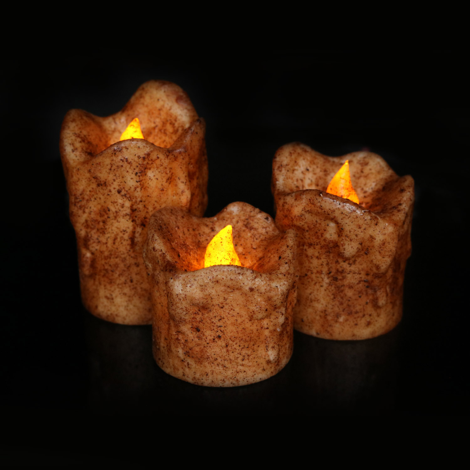 Votive Candle Set Table Decoration Lights Candle Romantic Wedding Decor Battery Operated Led Light Warm White Flameless