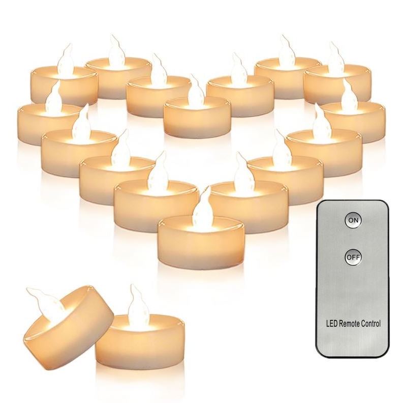 Flickering LED Tealight Flickering LED Flameless Tealight Candle For Birthday Party