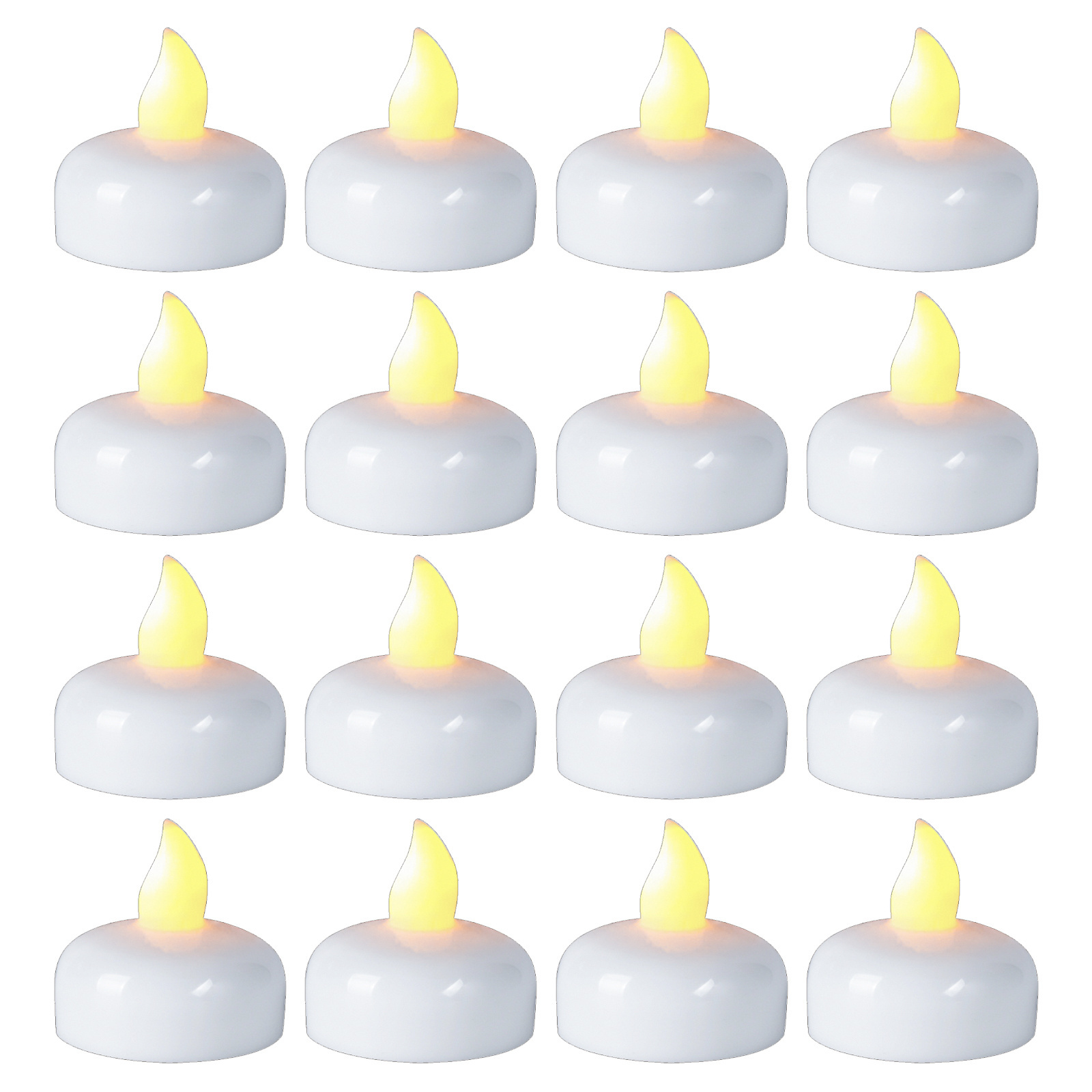 2024 New Design Waterproof Flameless Led Floating Candles for Cylinder Vases, Centerpieces at Wedding, Party, Pool, Holiday