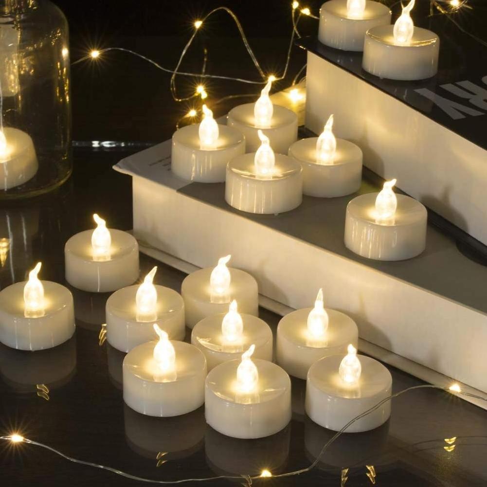 mini christmas lights candles/led flameless candle/tea light Battery-Operated Warm-White CE CR2032