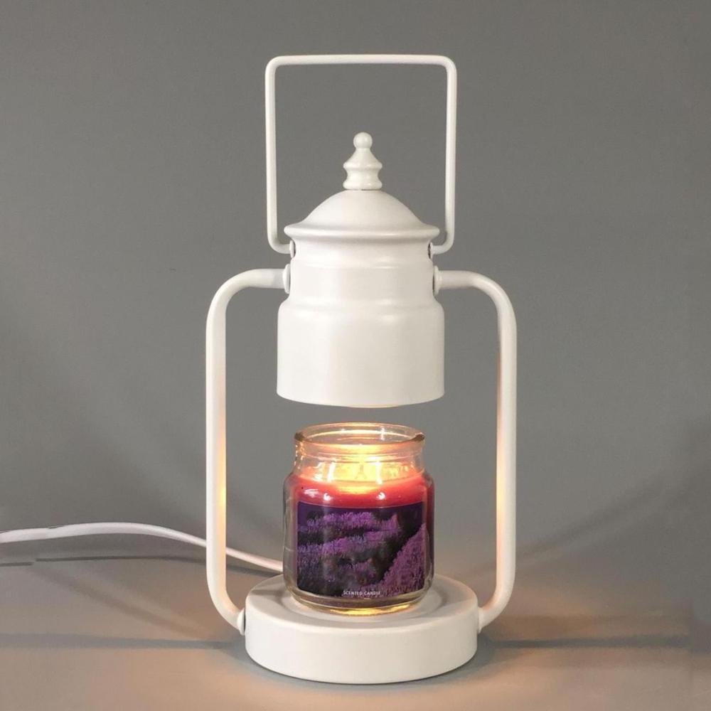 Electric  Square Candle Warmer Lantern  Colorful Nordic Style  Aroma Burner Oil Burner Fragrance Table Lamps for Home Decoration