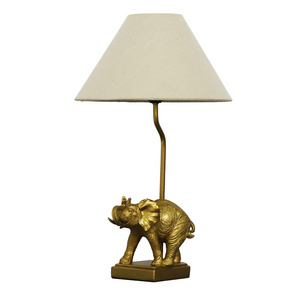 fabulous home decor animal resin table lamp beautiful lights for Elephant lovers safari creative idea LED bedroom lamps hotel