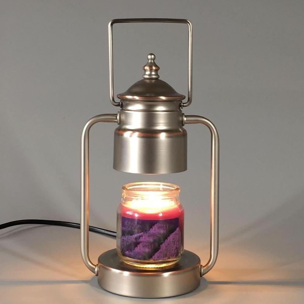 Electric  Square Candle Warmer Lantern  Colorful Nordic Style  Aroma Burner Oil Burner Fragrance Table Lamps for Home Decoration