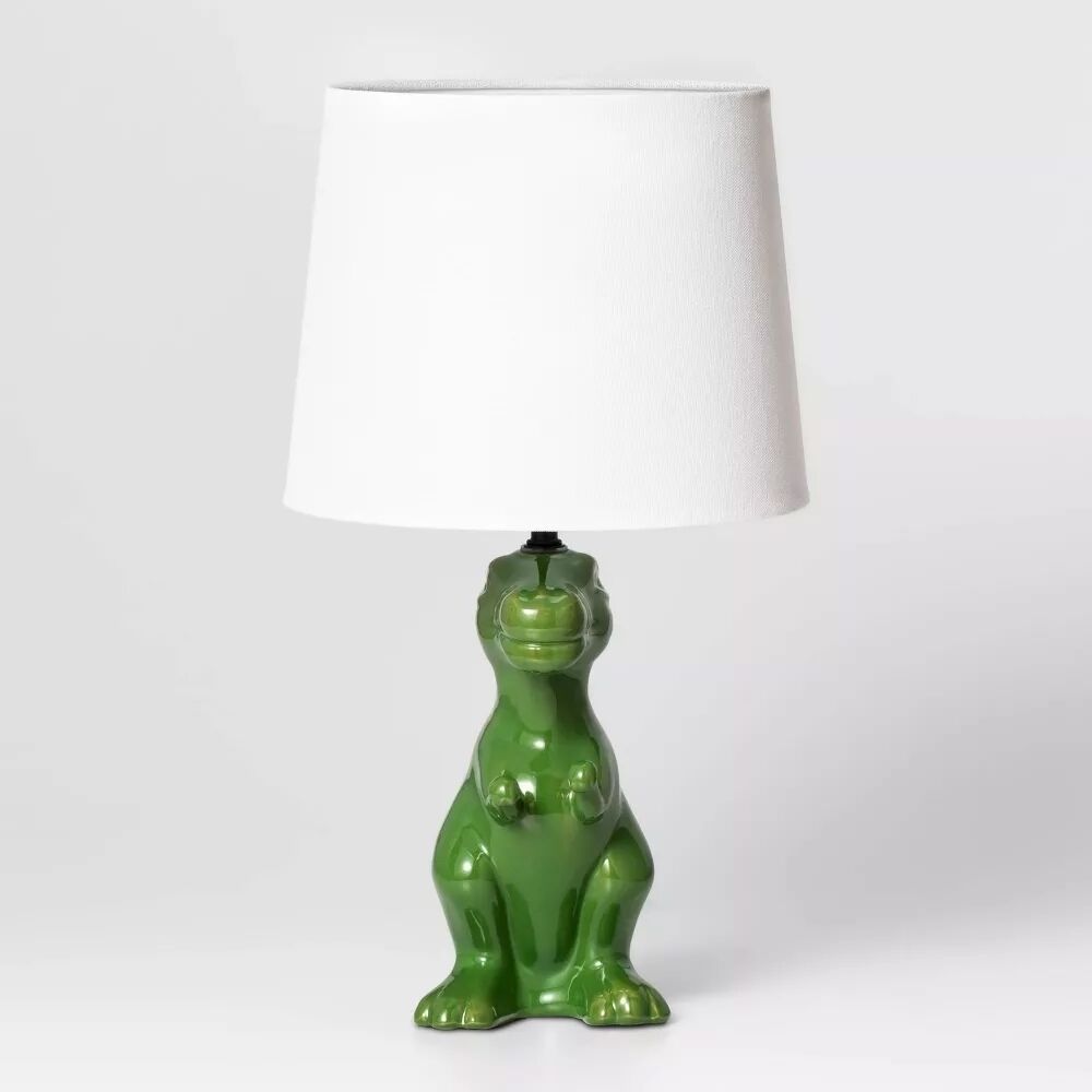 Modern Design Ceramic Dinosaur Table Lamp Children's Bedroom Cute Animal Night Light AC Power Middle Family Creative Lighting