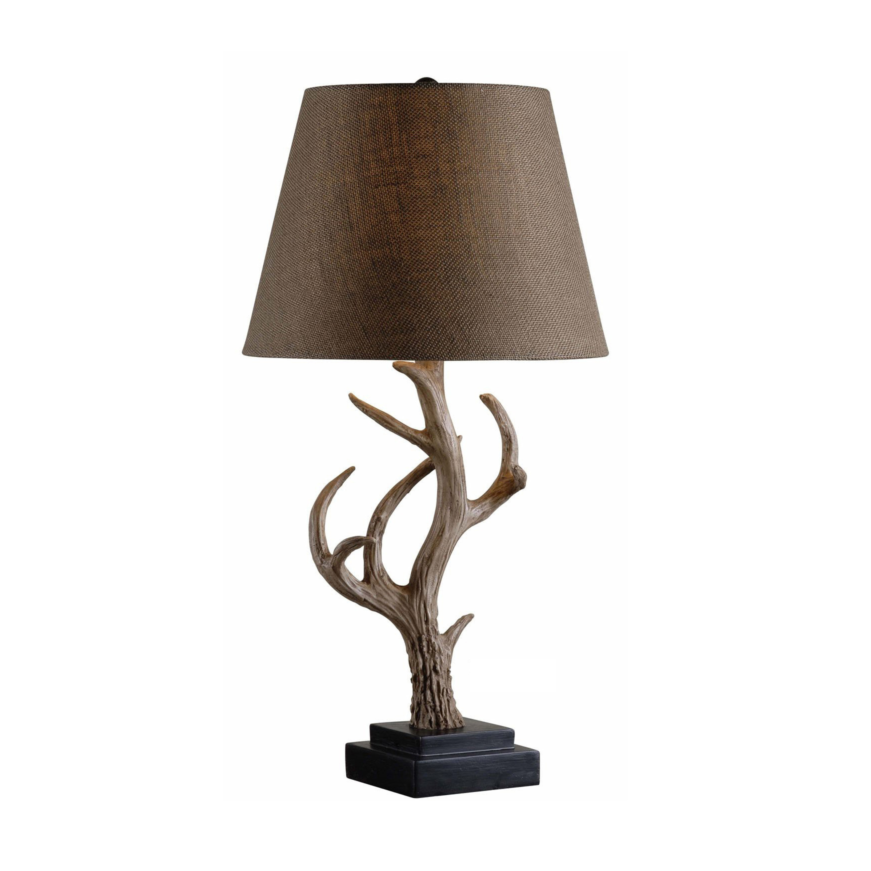 American style resin antler table lamp classic unique retro decorative lamps living room bedside desk lamp vintage natural