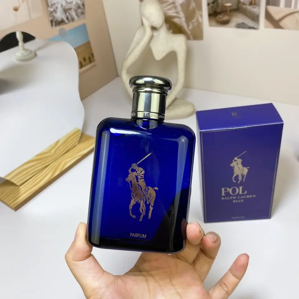 High Quality Parfum Perfume Wholesale Ralph Lauren Blue Perfume for Men Eau De Toiletry Holiday Gift Deodorant 125ml