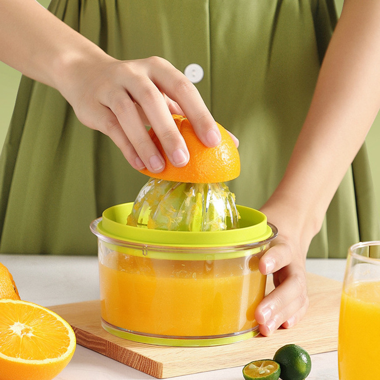 Multifunctional manual four in one fruit Juicer kitchen gadget  Lemon Orange Squeezer