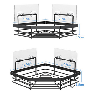 Most selling Bathroom Triangular Shelving Wall-Mounted Storage Rack stainless steel shower shelves caddy corner