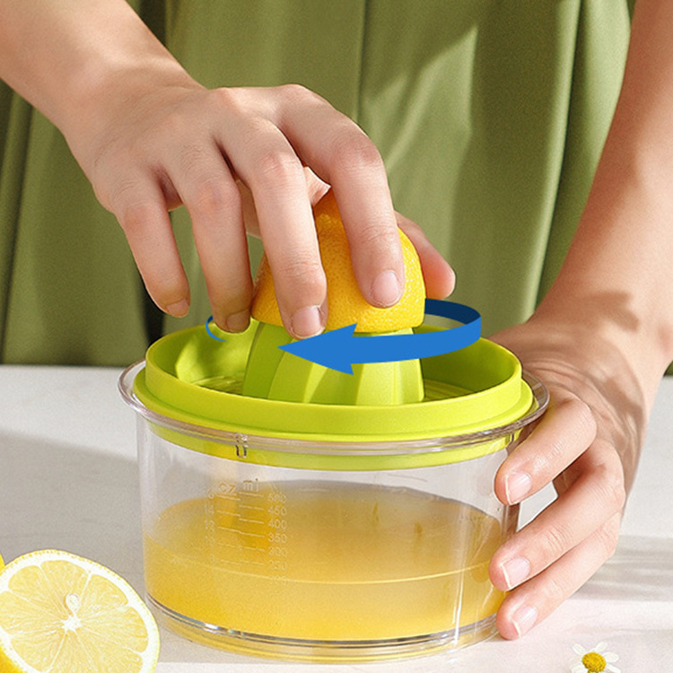 Multifunctional manual four in one fruit Juicer kitchen gadget  Lemon Orange Squeezer