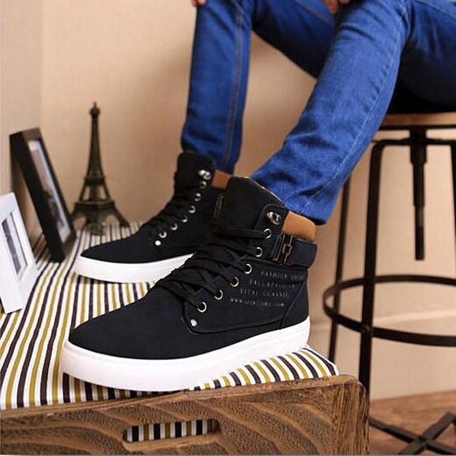 2022 new trend men's vulcanized shoes spring and summer men's high-quality nubuck leather suede casual shoes