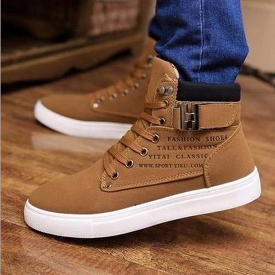 2022 new trend men's vulcanized shoes spring and summer men's high-quality nubuck leather suede casual shoes