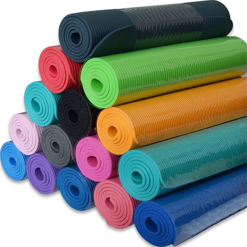 Free sample high quality Popular Yoga Mat Eco-Friendly Material 12 Non-Slip Yoga Pilates Fitness at Home & Gym Twin Color Yoga