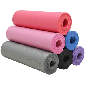 Free sample high quality Popular Yoga Mat Eco-Friendly Material 12 Non-Slip Yoga Pilates Fitness at Home & Gym Twin Color Yoga