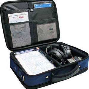 Pilot Bag Flight Bag Aviation Bag in Blue, Briefcase