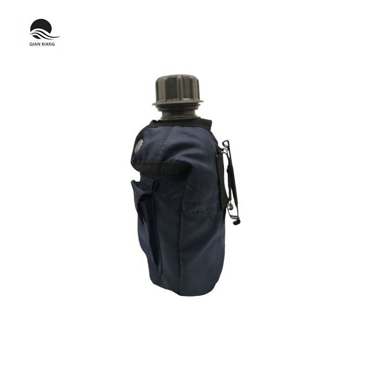 Free sample BSCI Tactical kettle 0.8L plastic field water bottle for hiking camping