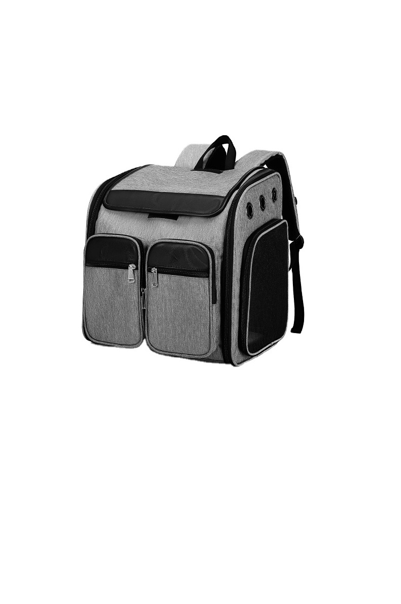 Free Sample Hot Selling pet supplies backpack dog Oxford Mochila Weekend Jogging large cat backpack bag carrier clear